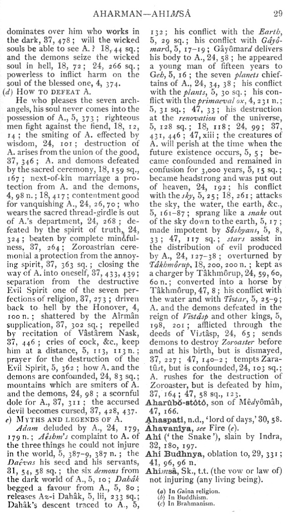 Page 29. Aharman—Ahims&acirc;