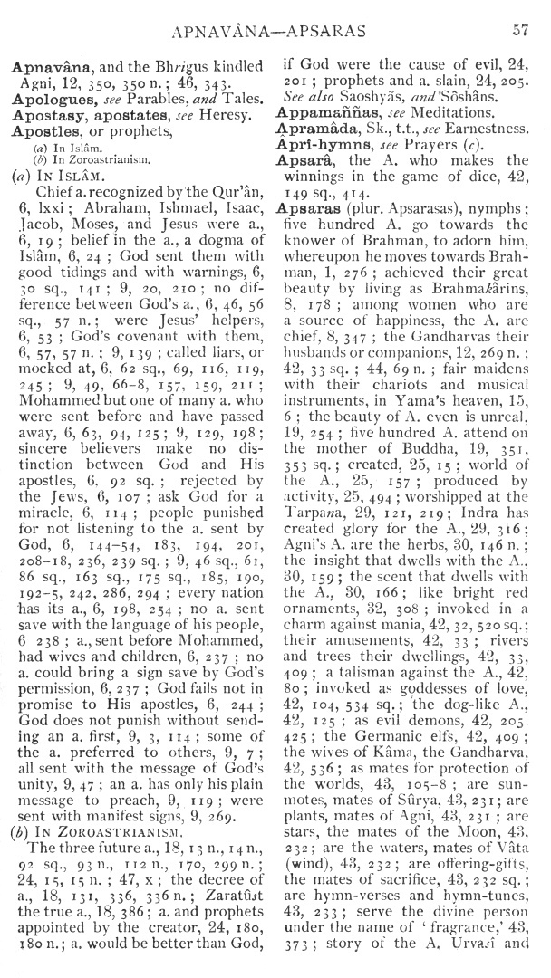 Page 57. Apnav&acirc;na—Apsaras