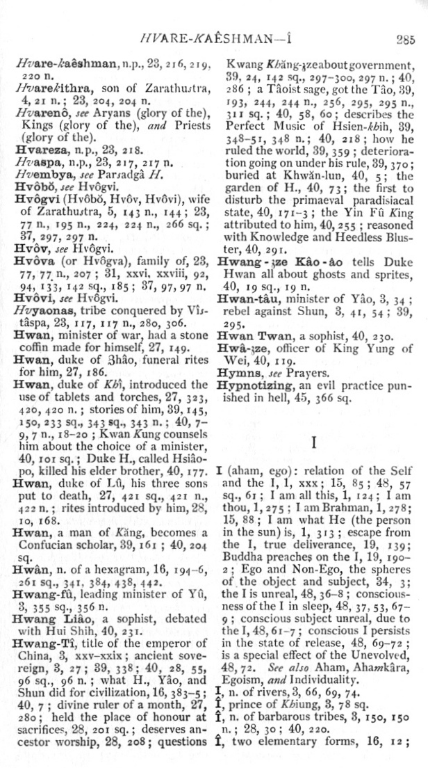 Page 285. Hvare-ka&ecirc;shman—&Icirc;