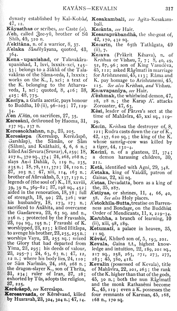 Page 317. Kay&acirc;ns—Kevalin
