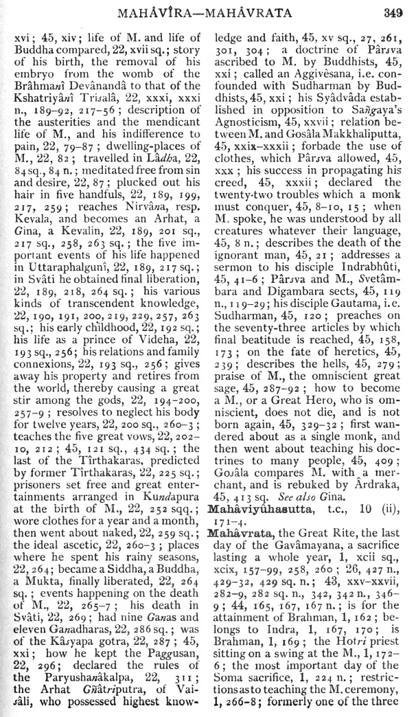 Page 349. Mah&acirc;v&icirc;ra—Mah&acirc;vrata