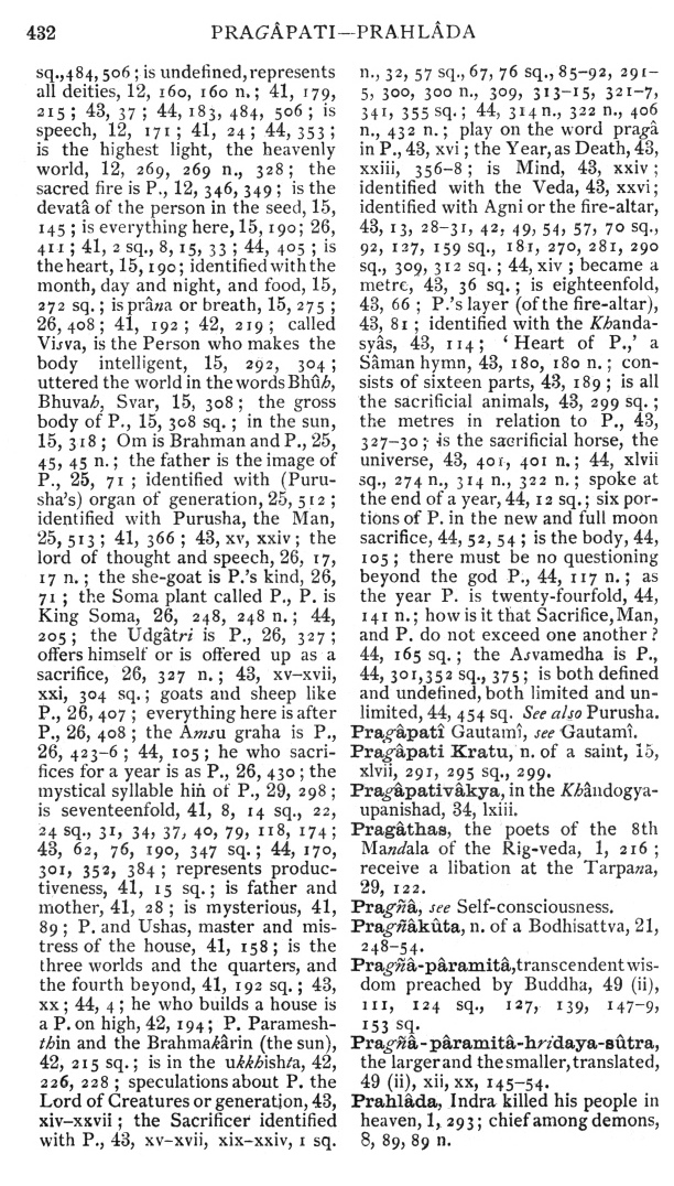 Page 432. Prag&acirc;pati—Prahl&acirc;da