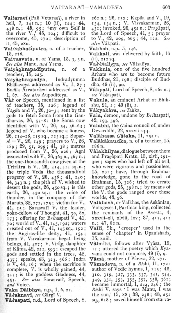 Page 603. Vaitaran&icirc;—V&acirc;madeva