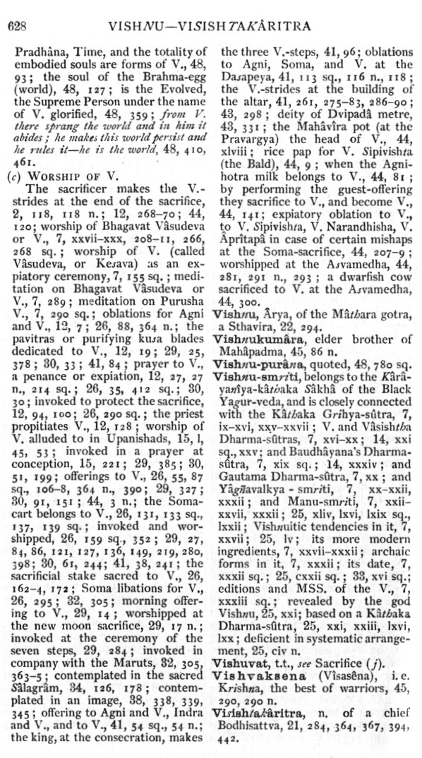 Page 628. Vishnu—Visishtak&acirc;ritra