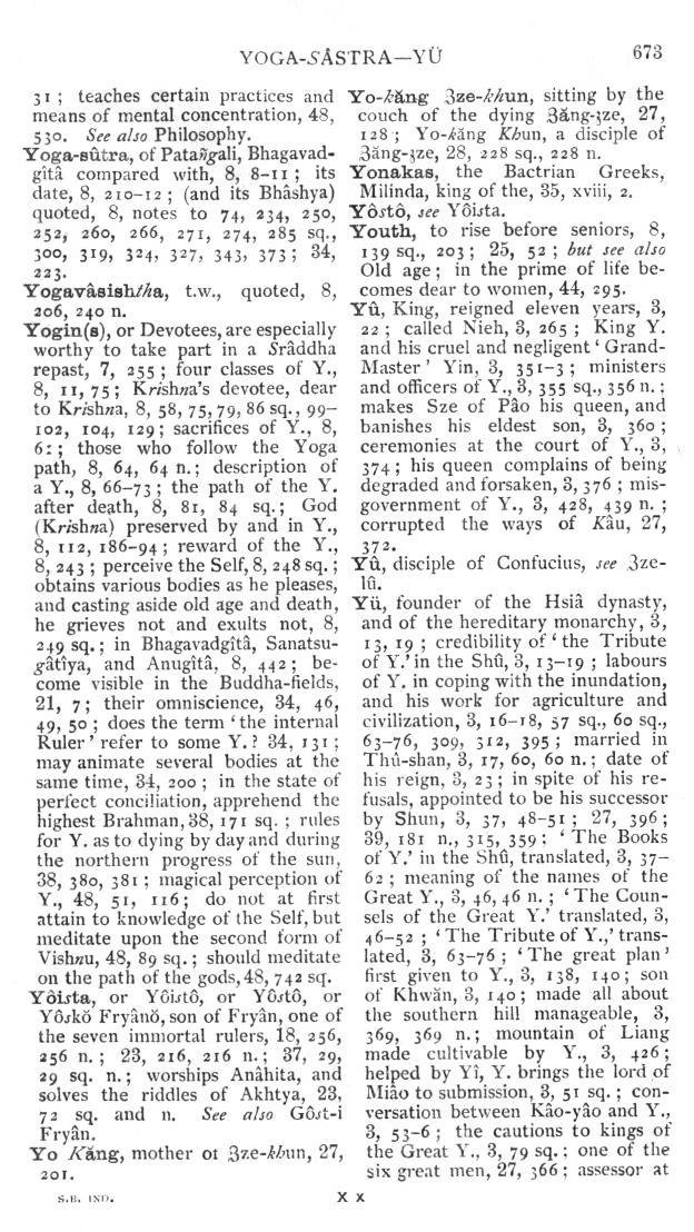 Page 673. Yoga-s&acirc;stra—Y&uuml;